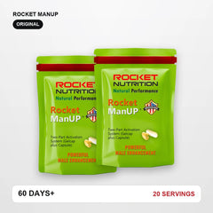 Rocket Manup Original 60 Days 20 Servings