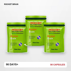 Rocket Brain 90 Days 90 Capsules