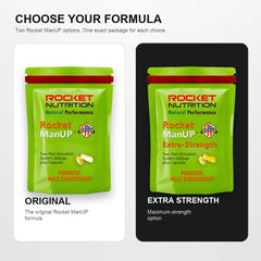 Rocket Manup Original Vs Extra Strength
