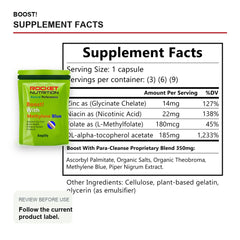 Boost Supplement Facts