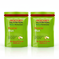 Rocket Man two-pouch display
