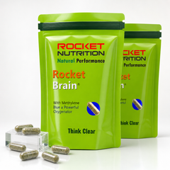 Rocket Brain two-pouch front display